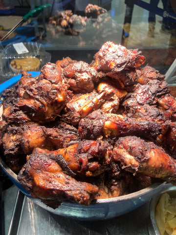 Jerk chicken wings or boneless